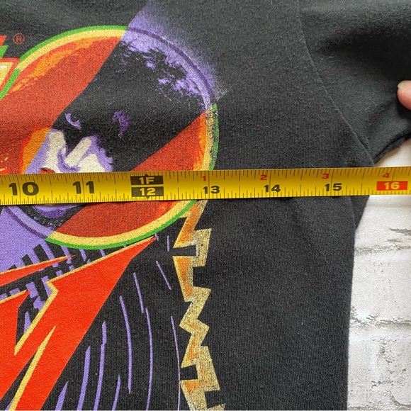 Y2K KISS Sonic Boom Black Graphic Tee - Short Sleeve - Picture 4 of 6